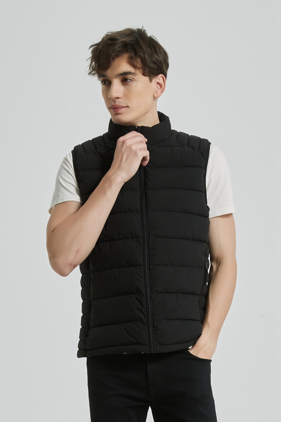 Doudounes Homme Noir KYMAXX 5242-1 #c Efashion Paris