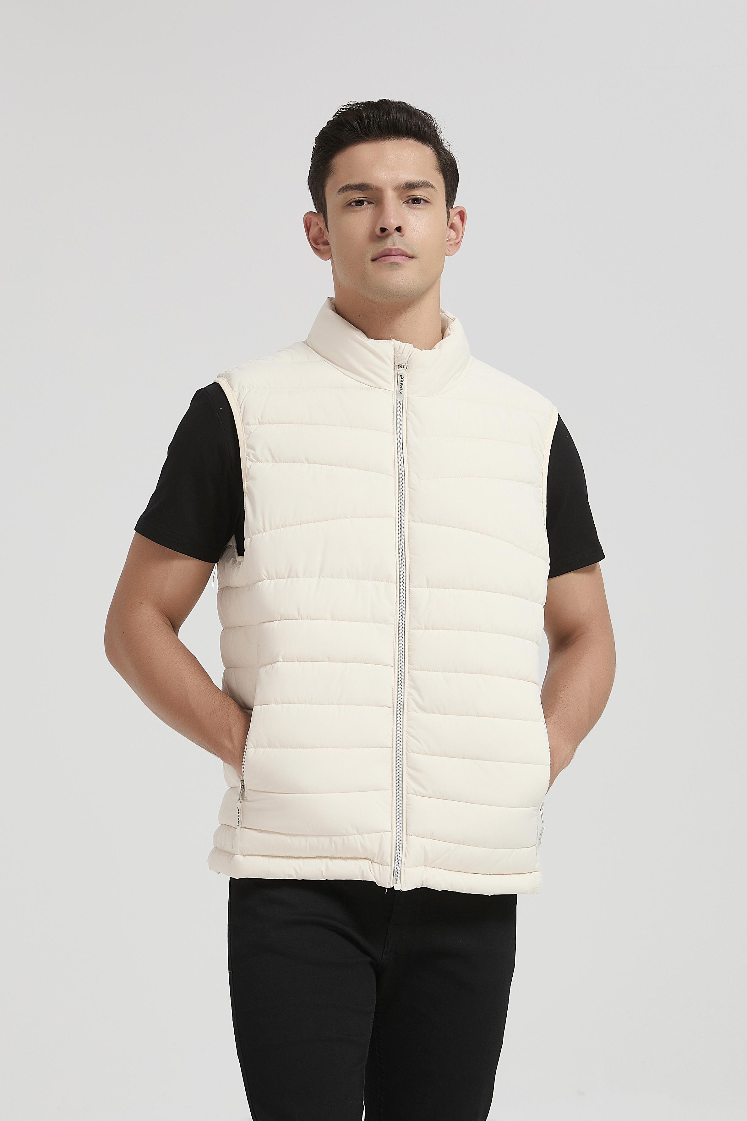 Down jackets Men Beige KYMAXX 5369-108 #c Efashion Paris