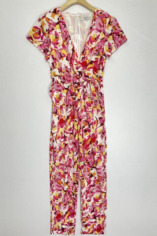 Jumpsuits Women Red LILIEROSE 12217 Efashion Paris