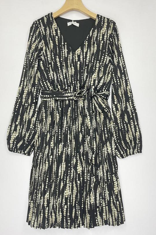 Robes courtes Femme Noir LILIEROSE 13466 Efashion Paris