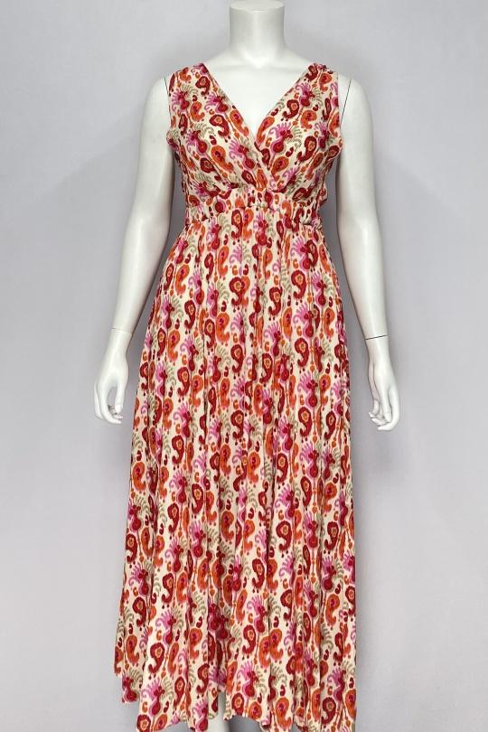 Robes & Combinaisons Femme Orange LILIEROSE LP14227 Efashion Paris