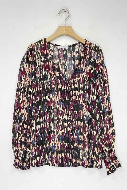 Camicie Donna Purple LILIEROSE 16097 Efashion Paris
