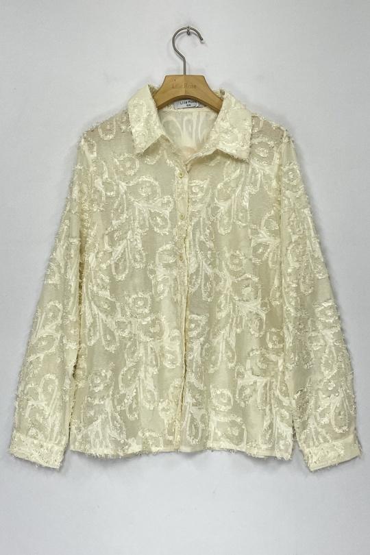 Camicie Donna Beige LILIEROSE 16245 Efashion Paris