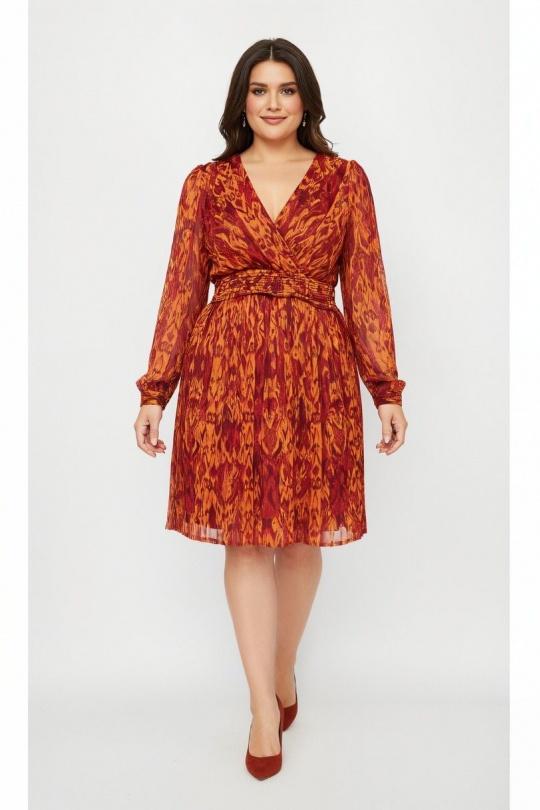 Robes & Combinaisons Femme Rouge LILIEROSE LP16049 Efashion Paris