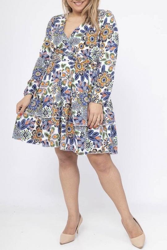 Robes & Combinaisons Femme Bleu LILIEROSE LP13620 Efashion Paris