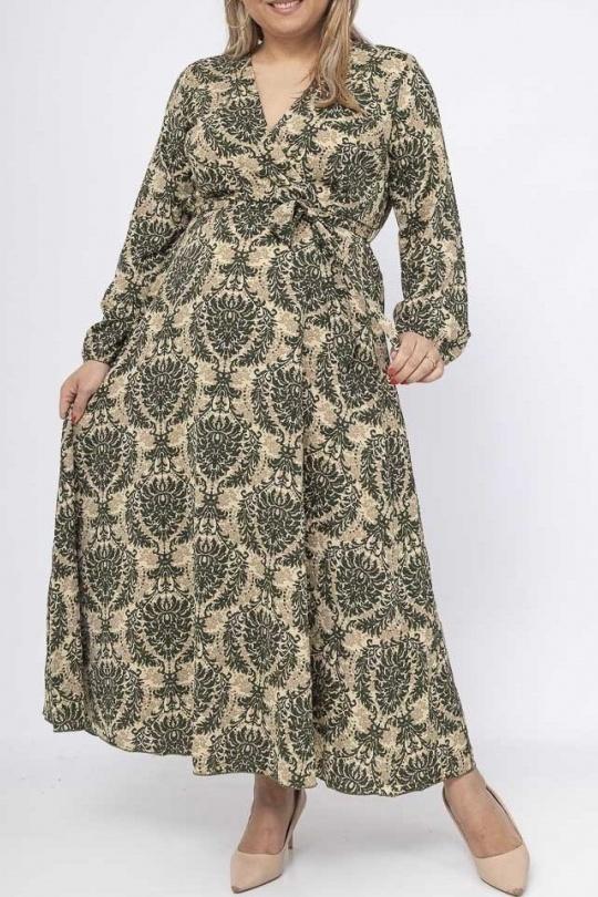 Robes & Combinaisons Femme Vert LILIEROSE LP14325 Efashion Paris