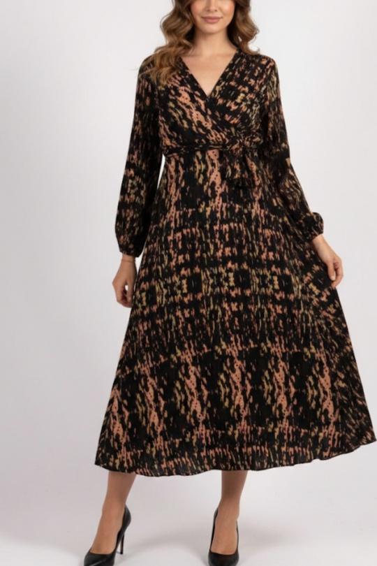 Vestidos largos Mujer Black LILIEROSE 15099 Efashion Paris