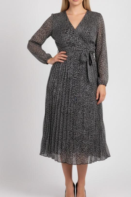 Vestidos largos Mujer Black LILIEROSE 15330 Efashion Paris