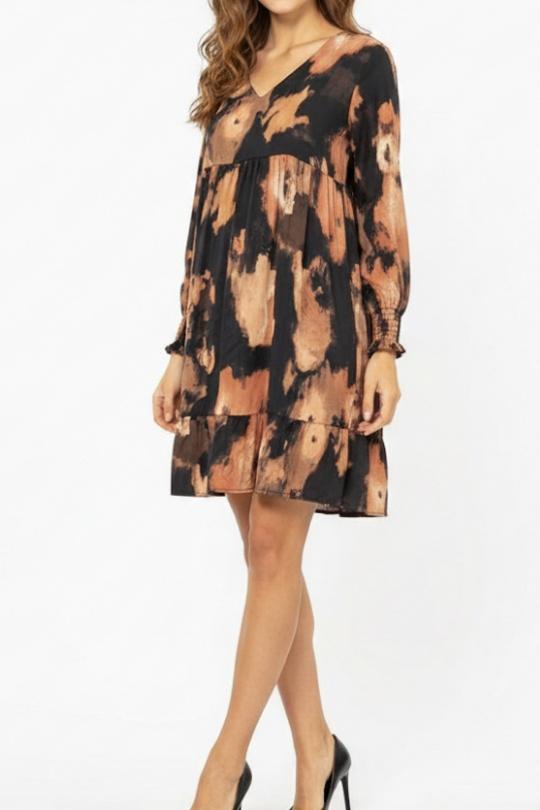 Vestidos cortos Mujer Black LILIEROSE 14377 Efashion Paris