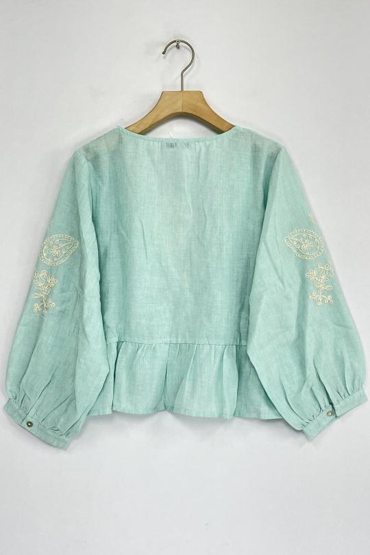 Tops Femme Vert LILIEROSE WGHZ99901 Efashion Paris
