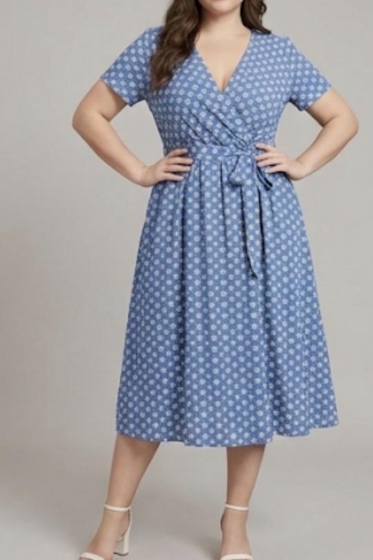 Robes & Combinaisons Femme Bleu LILIEROSE LP16641 Efashion Paris