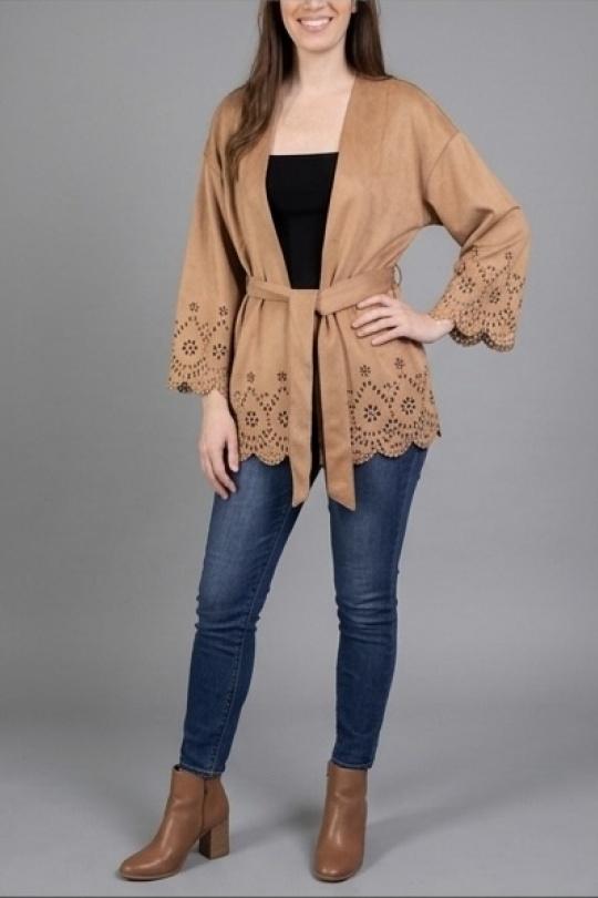 Gilets Femme Camel LILIEROSE 16418 Efashion Paris