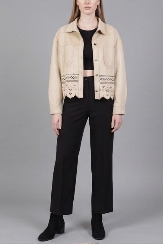 Gilets Femme Beige LILIEROSE 16410 Efashion Paris