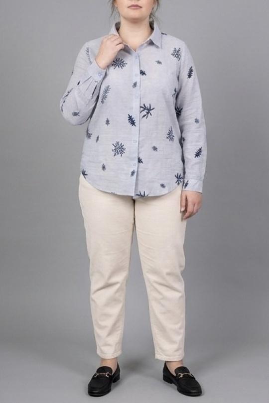 Chemises & blouses Femme Bleu LILIEROSE LP16342 Efashion Paris