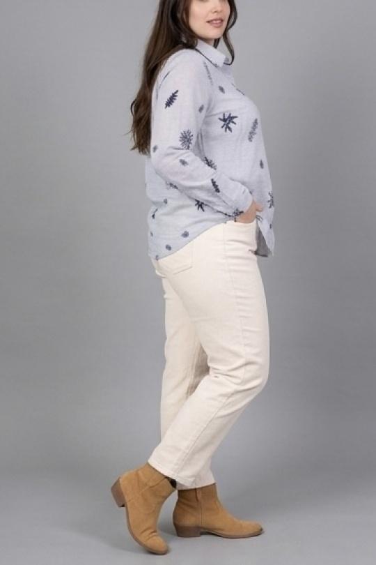 Chemises & blouses Femme Bleu LILIEROSE LP16342 Efashion Paris