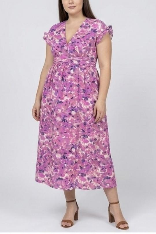 Robes & Combinaisons Femme Fushia LILIEROSE LP14419 Efashion Paris