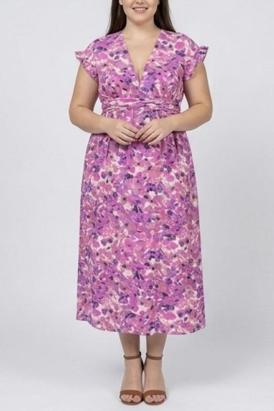 Robes & Combinaisons Femme Fushia LILIEROSE LP14419 Efashion Paris