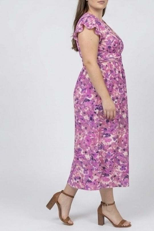 Robes & Combinaisons Femme Fushia LILIEROSE LP14419 Efashion Paris