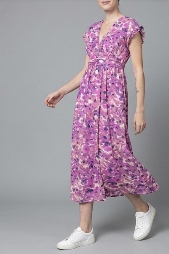 Robes longues Femme Fushia LILIEROSE 14419 Efashion Paris