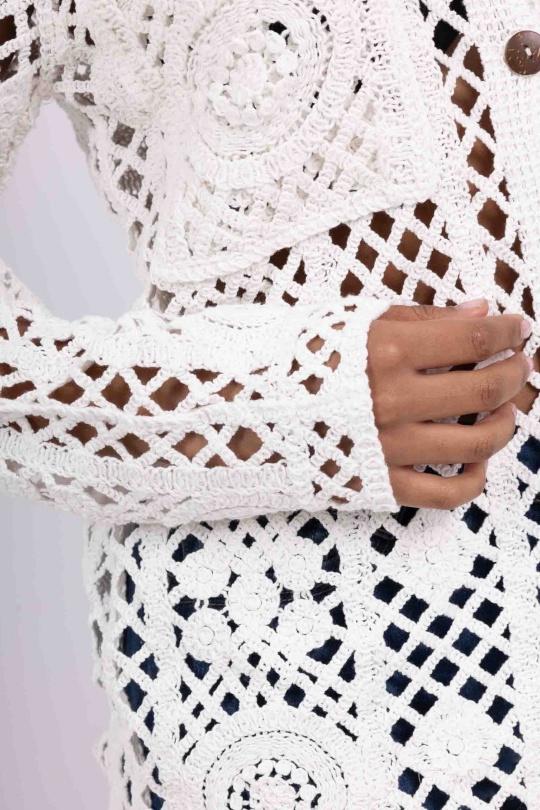 Cardigans Women Beige LILIEROSE 273 Efashion Paris