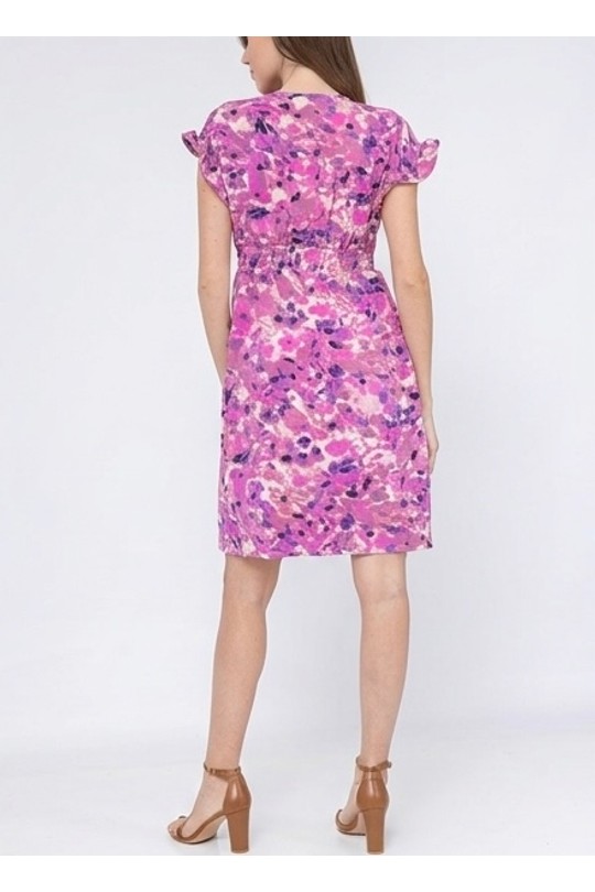 Robes courtes Femme Fushia LILIEROSE 14420 Efashion Paris