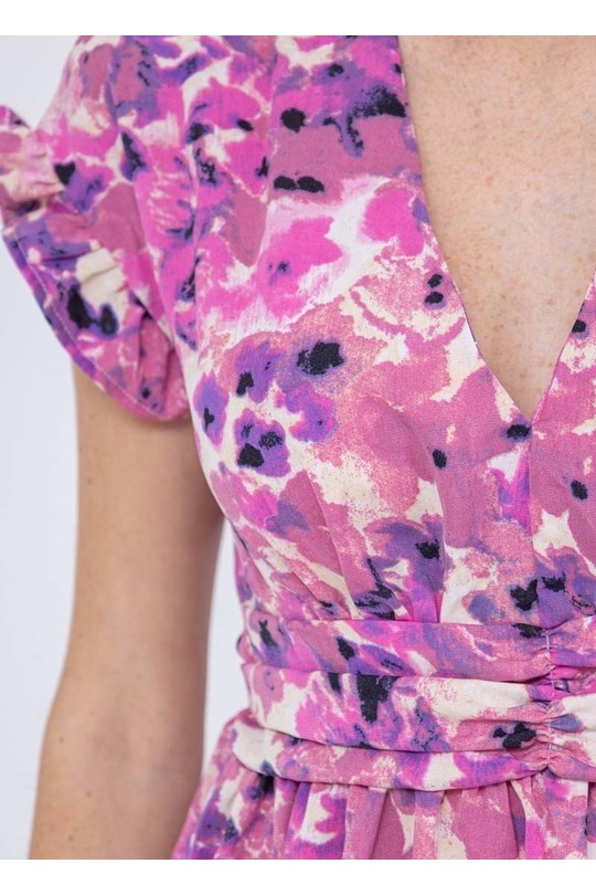 Robes courtes Femme Fushia LILIEROSE 14420 Efashion Paris