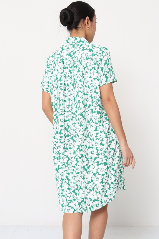 Robes courtes Femme Vert LILIEROSE 12064 Efashion Paris