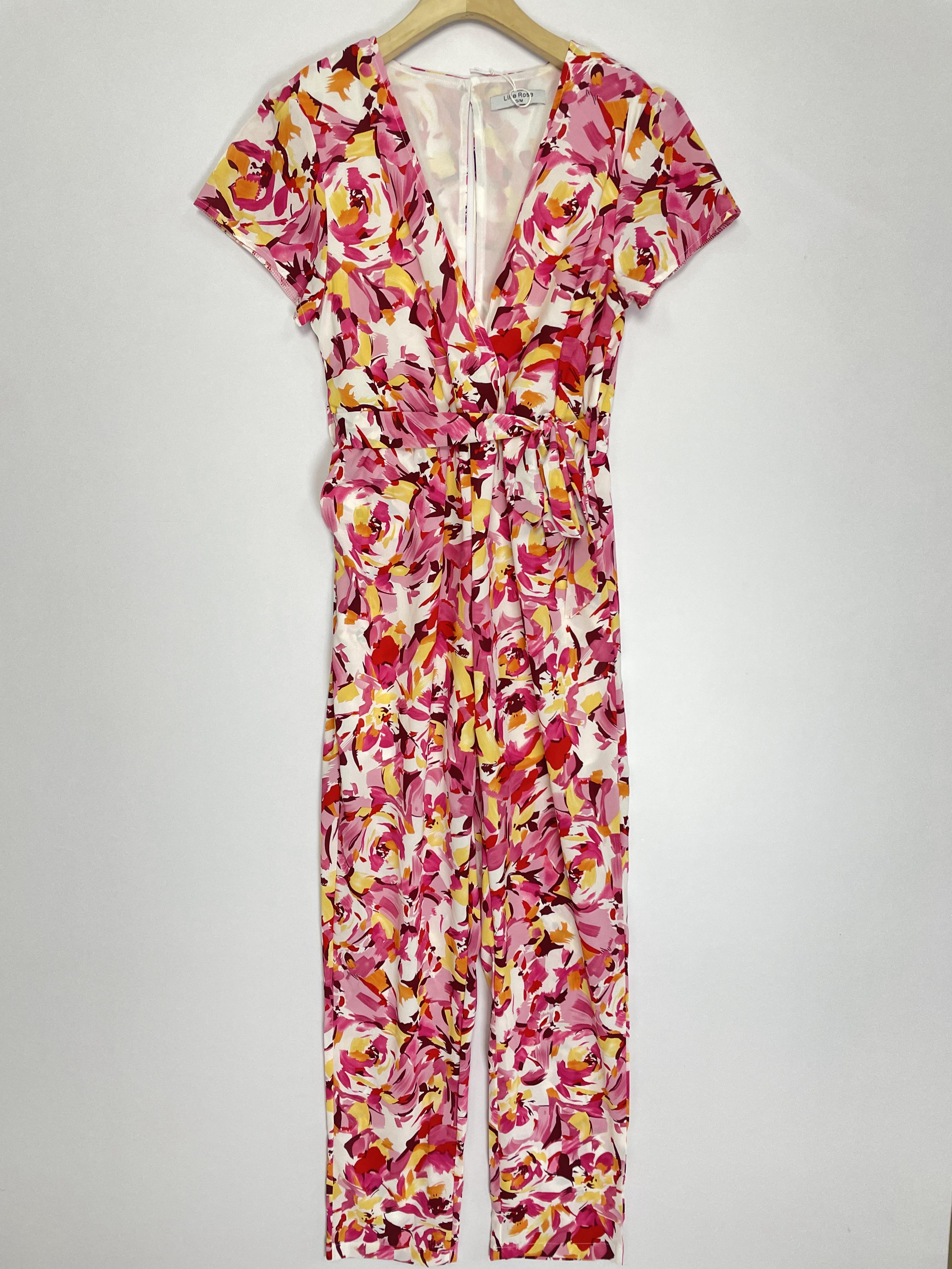 Jumpsuits Women Red LILIEROSE 12217 #c Efashion Paris