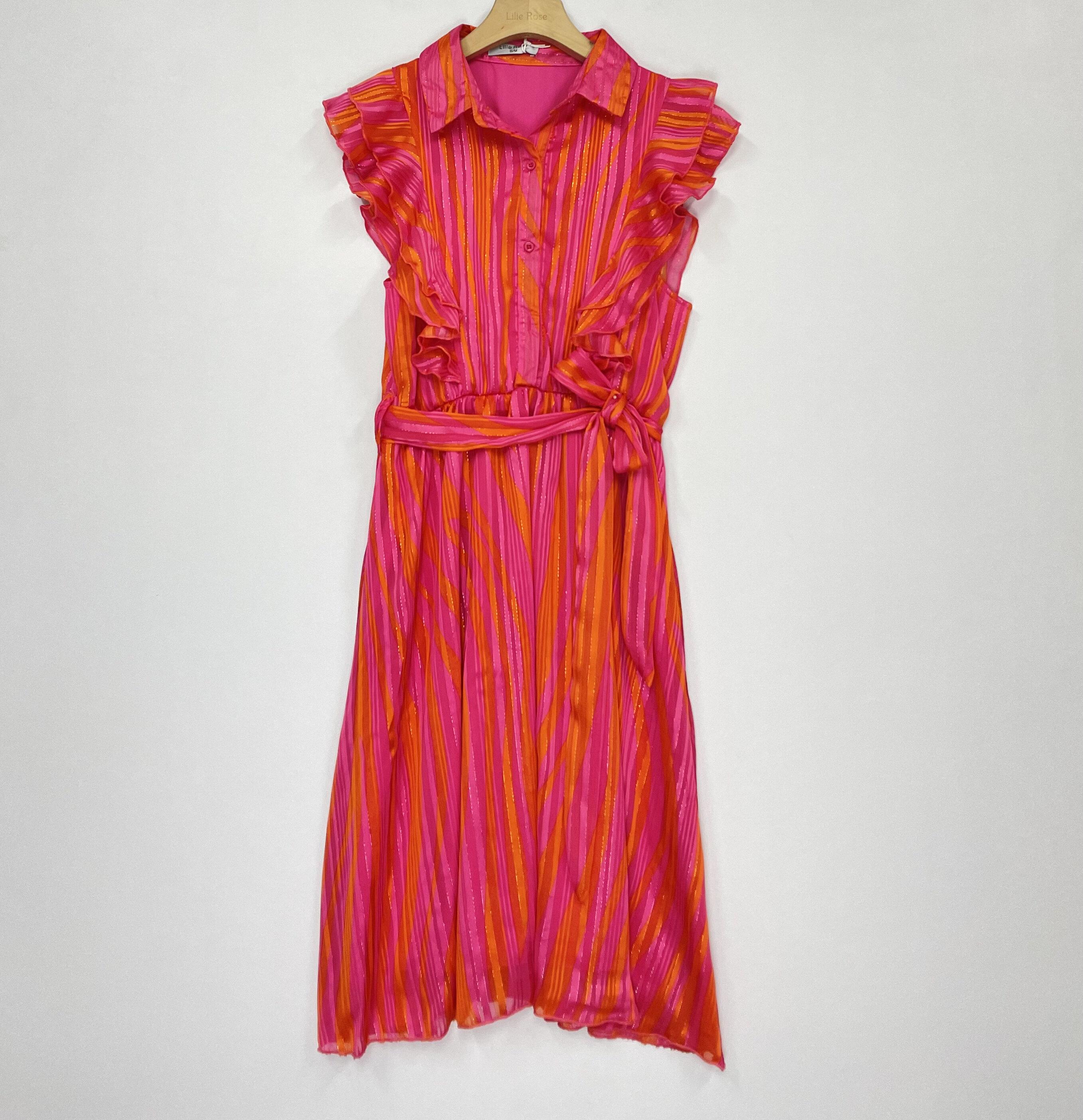 Robes courtes Femme FUCHSIA LILIEROSE 14178 #c Efashion Paris
