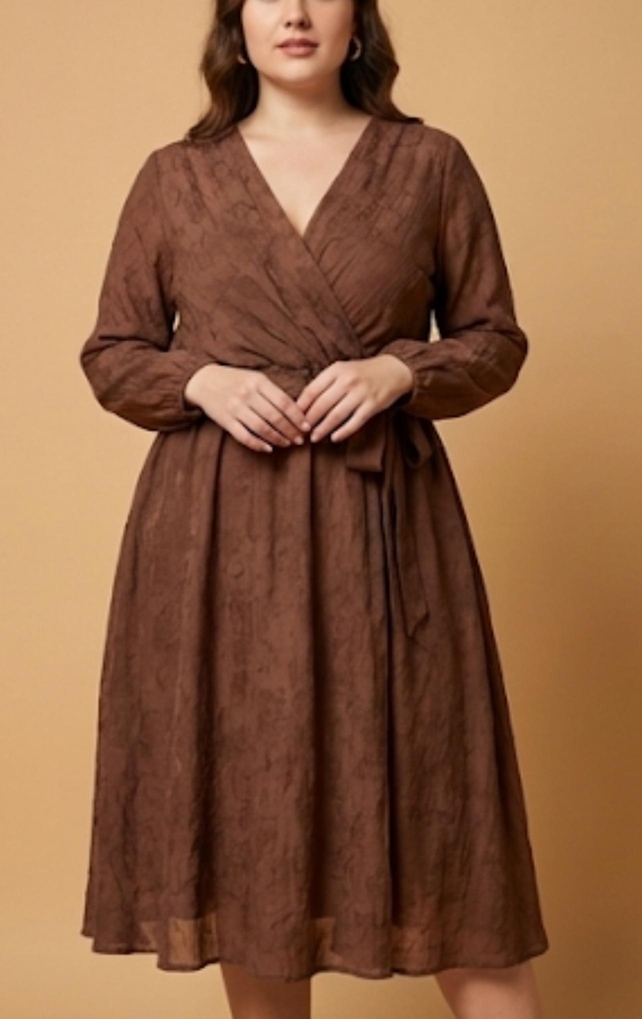 Robes & Combinaisons Femme Choco LILIEROSE LP16814 #c Efashion Paris