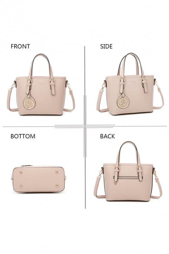 Handbags Bags Black GALLANTRY - CHIC AMINI M-9426 Efashion Paris