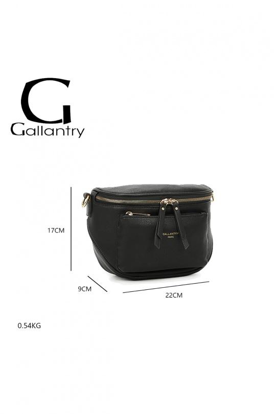 Sacs bananes Maroquinerie Bleu clair GALLANTRY - CHIC AMINI Z-83047 Efashion Paris