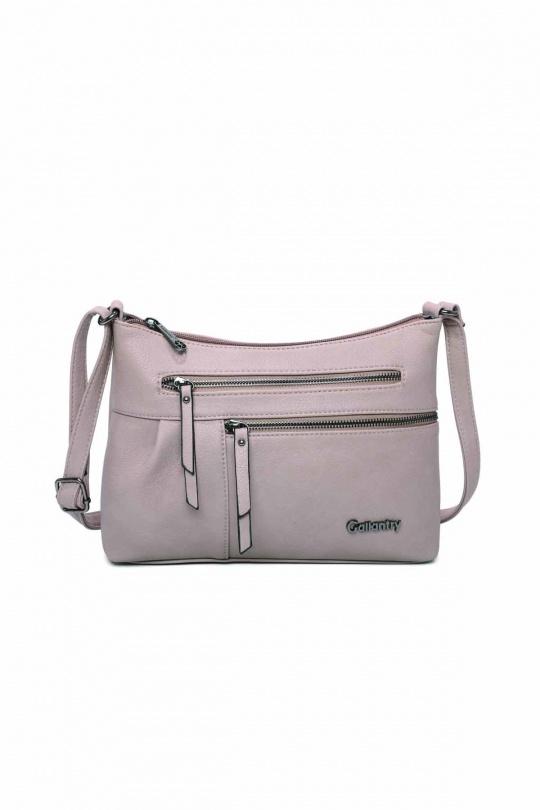 Sacs à bandoulière Maroquinerie Café GALLANTRY - CHIC AMINI Z-5103 Efashion Paris