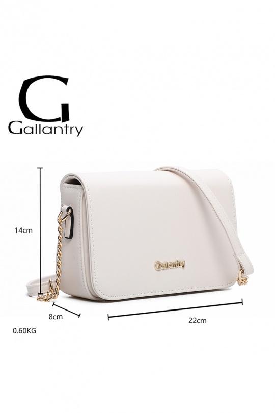 Shoulder bags Bags Beige GALLANTRY - CHIC AMINI C-7097 Efashion Paris