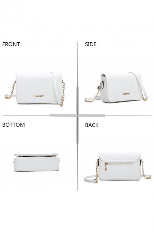 Shoulder bags Bags Beige GALLANTRY - CHIC AMINI C-7097 Efashion Paris