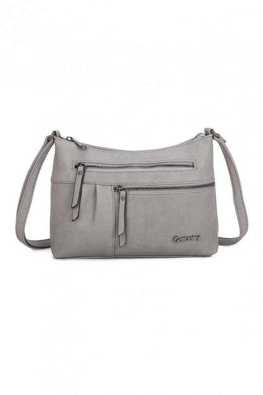 Sacs à bandoulière Maroquinerie Café GALLANTRY - CHIC AMINI Z-5103 Efashion Paris