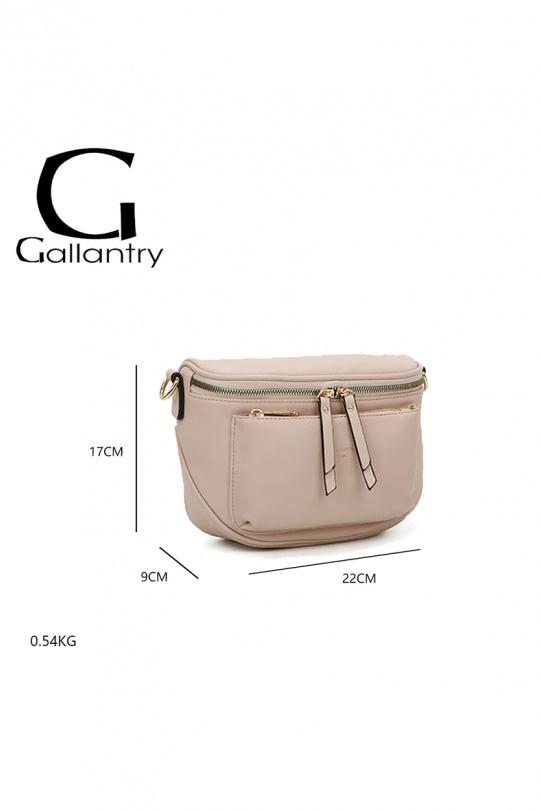 Sacs bananes Maroquinerie Bleu clair GALLANTRY - CHIC AMINI Z-83047 Efashion Paris
