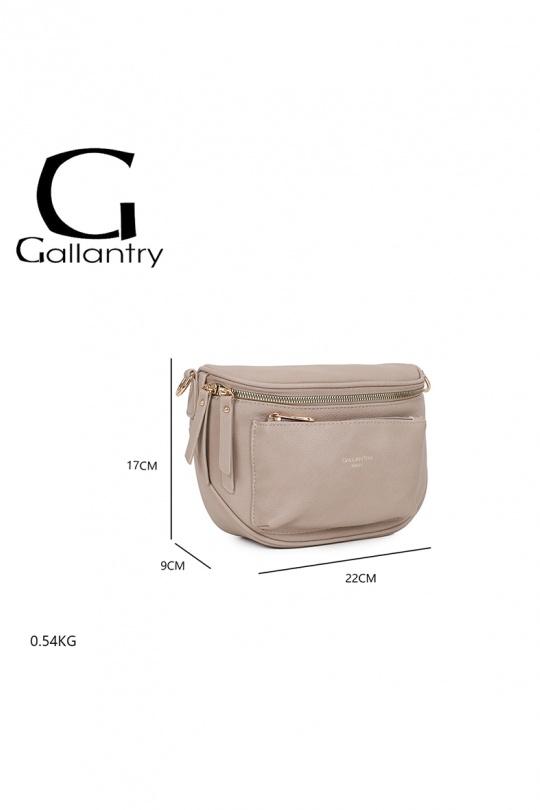 Sacs bananes Maroquinerie Bleu clair GALLANTRY - CHIC AMINI Z-83047 Efashion Paris