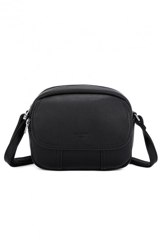 Sacs à bandoulière Maroquinerie Café GALLANTRY - CHIC AMINI KJ-62004 Efashion Paris