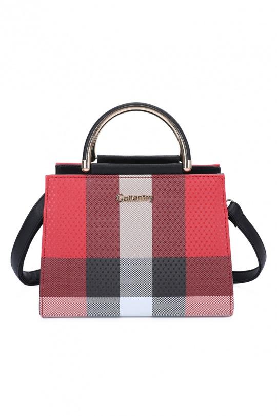 Sacs à main Maroquinerie Rouge GALLANTRY - CHIC AMINI C-0112-2 Efashion Paris