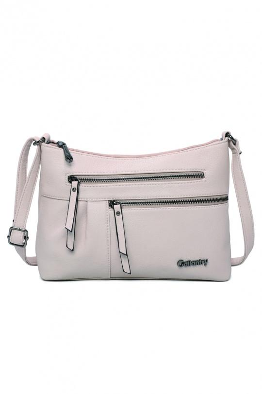 Sacs à bandoulière Maroquinerie Café GALLANTRY - CHIC AMINI Z-5103 Efashion Paris