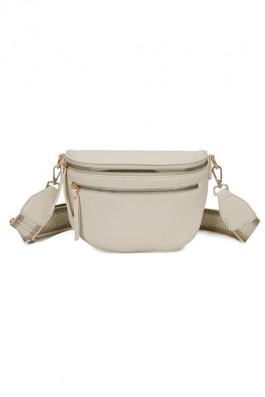 Sacs bananes Maroquinerie Blanc GALLANTRY - CHIC AMINI Z-83051-8 Efashion Paris