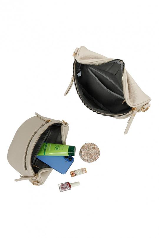 Sacs bananes Maroquinerie Blanc GALLANTRY - CHIC AMINI Z-83051-8 Efashion Paris