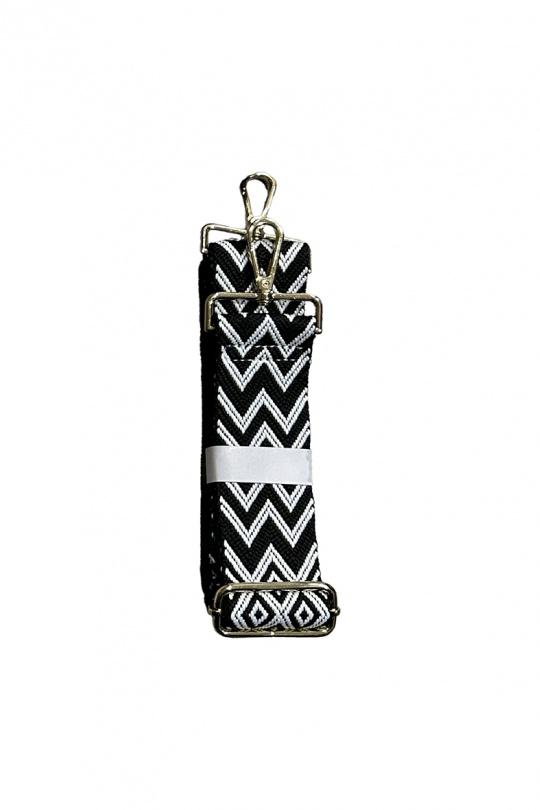 Bandoliera Borse Black GALLANTRY - CHIC AMINI BANDOULIERE Efashion Paris