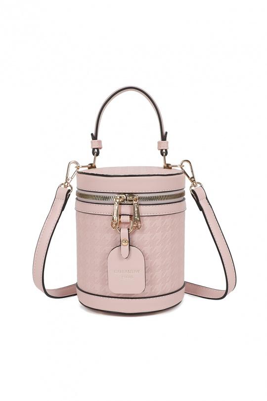 Handbags Bags White/black GALLANTRY - CHIC AMINI R-1958 Efashion Paris