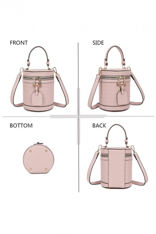 Handbags Bags White/black GALLANTRY - CHIC AMINI R-1958 Efashion Paris