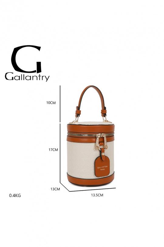 Handbags Bags White/black GALLANTRY - CHIC AMINI R-1958 Efashion Paris