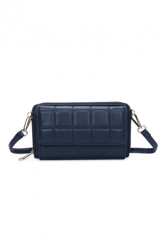 Wallets & purses Bags Dark blue GALLANTRY - CHIC AMINI SF-69036 Efashion Paris