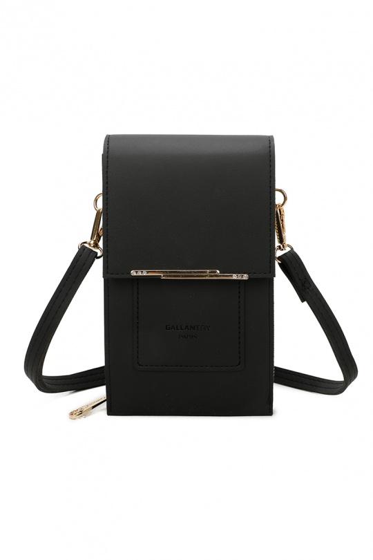 Wallets & purses Bags Black GALLANTRY - CHIC AMINI SF-69037 Efashion Paris