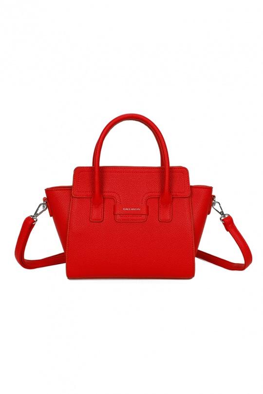 Sacs à bandoulière Maroquinerie Rouge GALLANTRY - CHIC AMINI KJ-62052 Efashion Paris